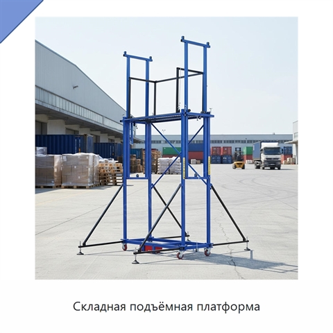 Складная подъёмная платформа