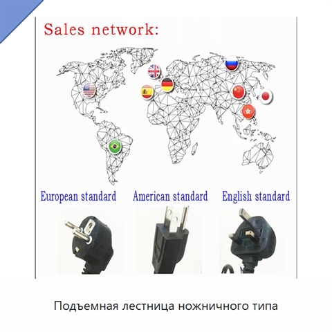 Подъемная лестница ножничного типа