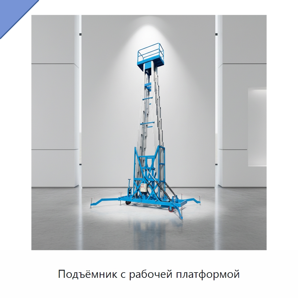 Подъёмник с рабочей платформой — Подъемные столы