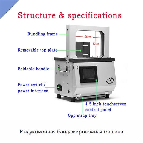 Индукционная бандажировочная машина