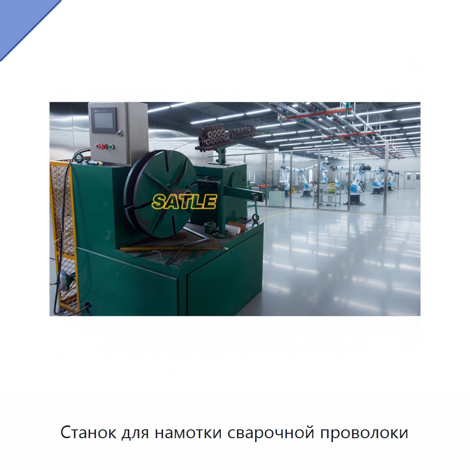 Станок для намотки сварочной проволоки — Специальное оборудование для металлообработки и металлургии