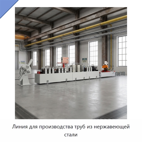 Линия для производства труб из нержавеющей стали