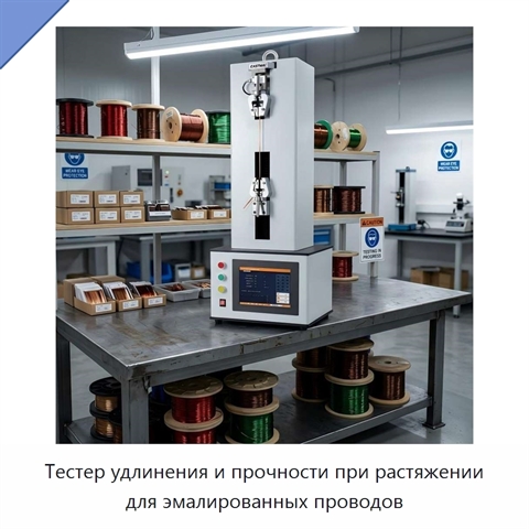 Тестер удлинения и прочности при растяжении для эмалированных проводов