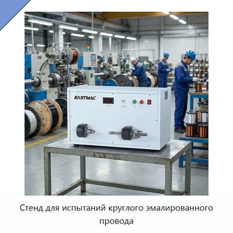 Стенд для испытаний круглого эмалированного провода