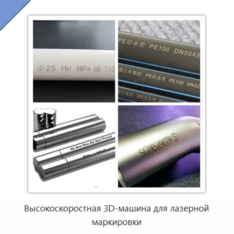 Высокоскоростная 3D-машина для лазерной маркировки