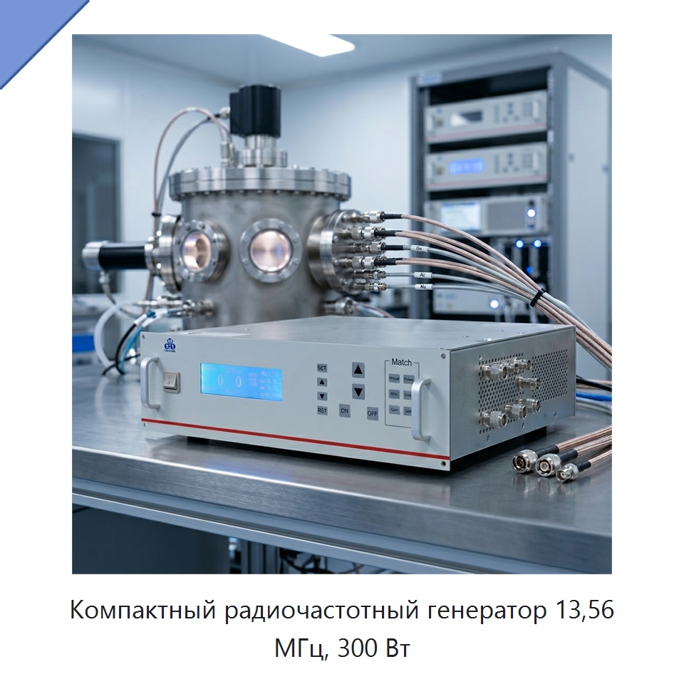 Компактный радиочастотный генератор 13,56 МГц, 300 Вт — Специальные лабораторные принадлежности