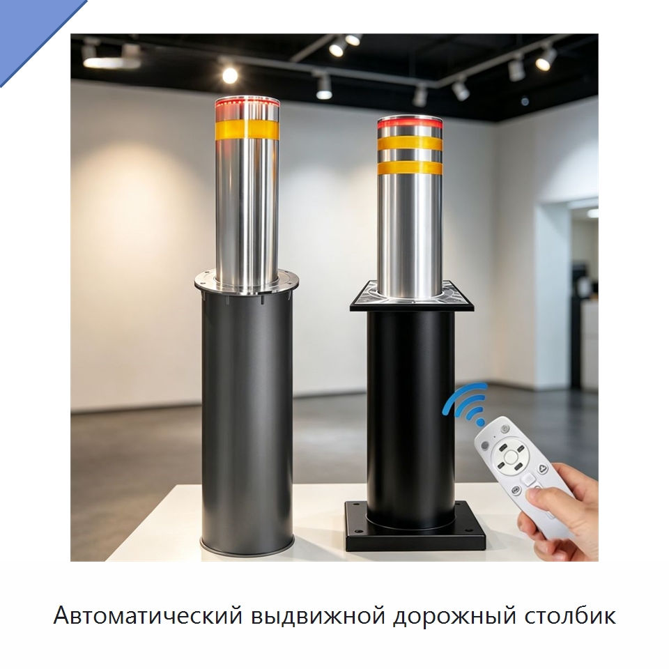 Автоматический выдвижной дорожный столбик — Дорожные барьеры