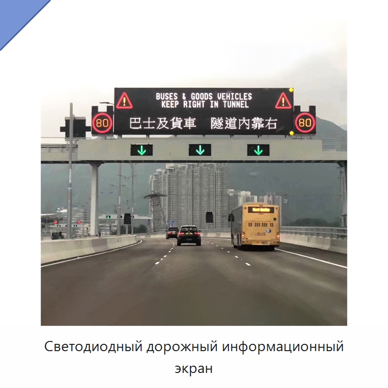 Светодиодный дорожный информационный экран — Дорожные знаки