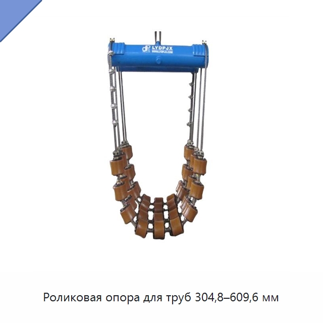 Роликовая опора для труб 304,8–609,6 мм — Специальная строительная техника