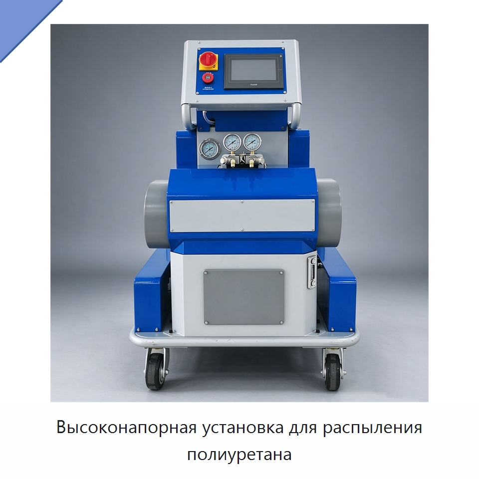 Высоконапорная установка для распыления полиуретана — Оборудование для производства пеноматериалов