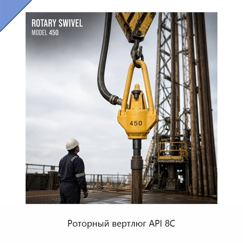 Роторный вертлюг API 8C
