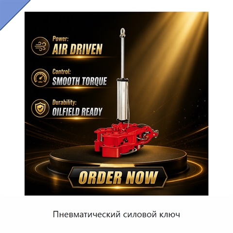 Пневматический силовой ключ