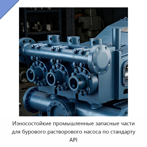 Износостойкие промышленные запасные части для бурового растворового насоса по стандарту API