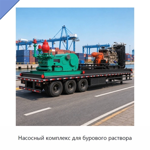 Насосный комплекс для бурового раствора
