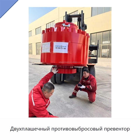 Двухплашечный противовыбросовый превентор