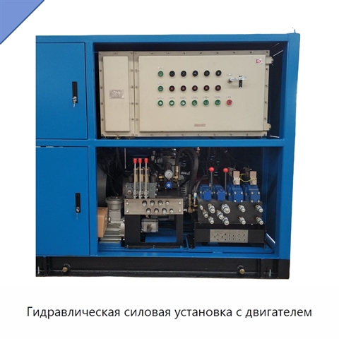 Гидравлическая силовая установка с двигателем