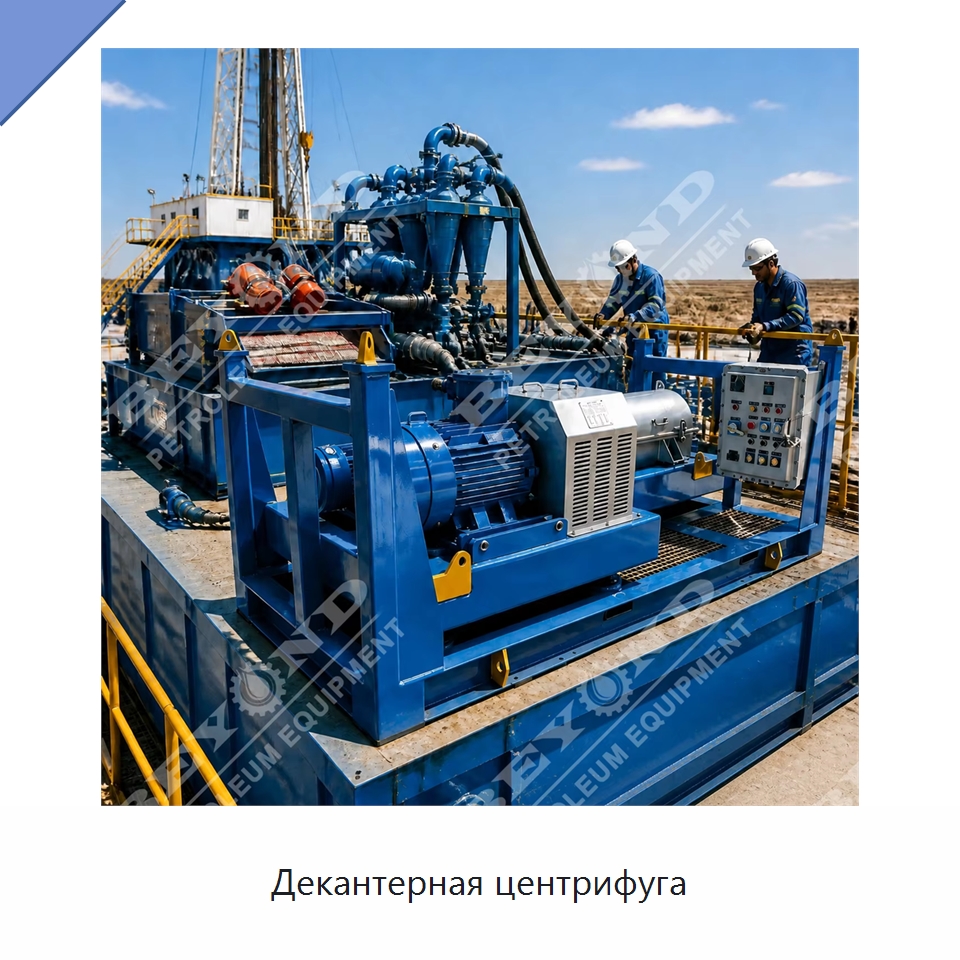Декантерная центрифуга — Нефтепромысловое оборудование