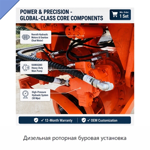 Дизельная роторная буровая установка