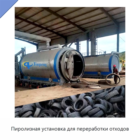 Пиролизная установка для переработки отходов