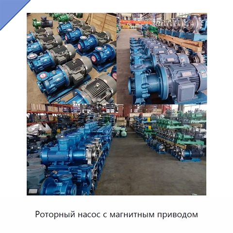 Роторный насос с магнитным приводом