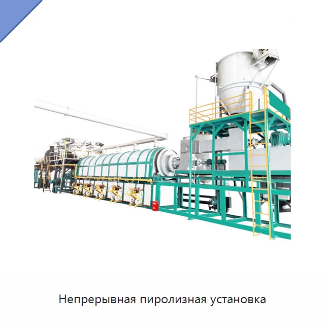 Непрерывная пиролизная установка — Оборудование для переработки резины