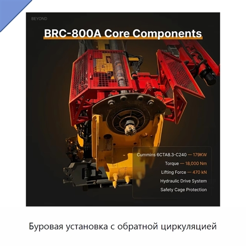 Буровая установка с обратной циркуляцией