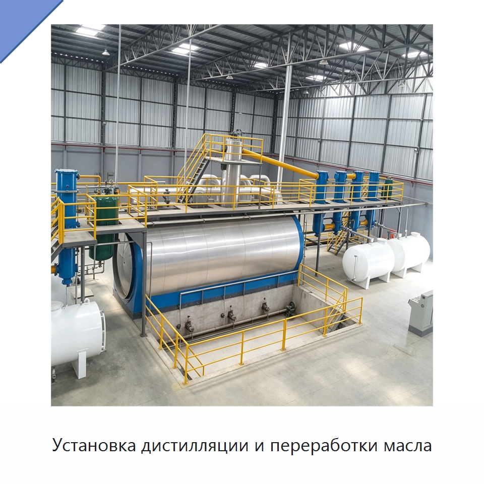 Установка дистилляции и переработки масла — Фильтрационное оборудование
