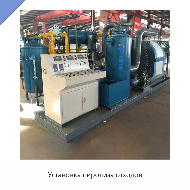 Установка пиролиза отходов — Оборудование для переработки резины