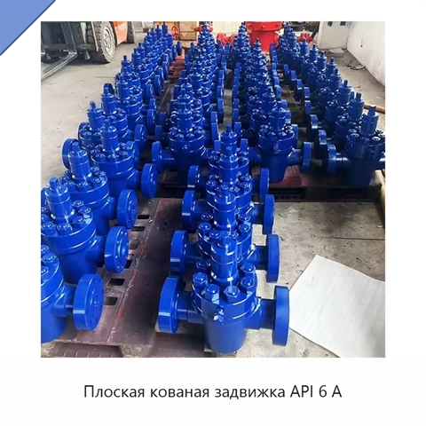 Плоская кованая задвижка API 6 А
