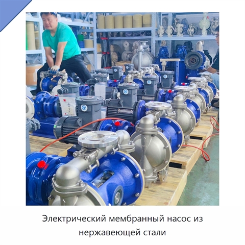 Электрический мембранный насос из нержавеющей стали