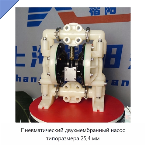 Пневматический двухмембранный насос типоразмера 25,4 мм