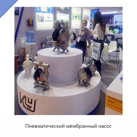 Пневматический мембранный насос