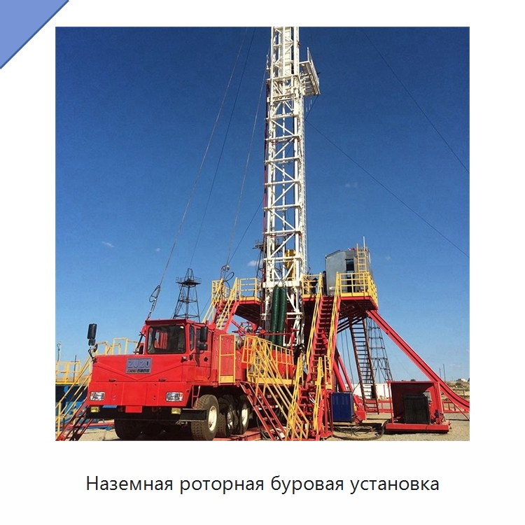 Наземная роторная буровая установка — Нефтепромысловое оборудование