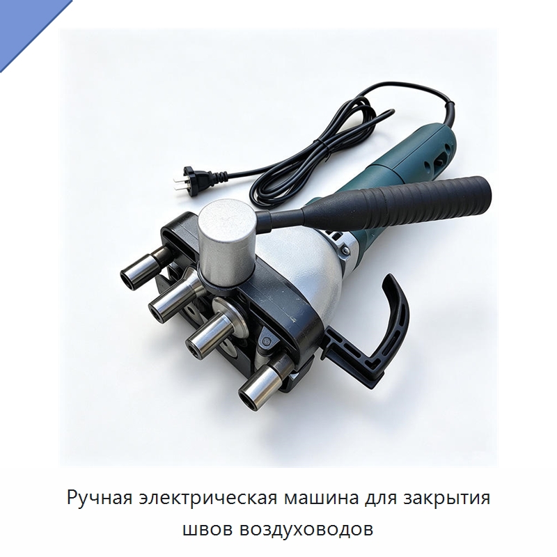 Ручная электрическая машина для закрытия швов воздуховодов — Специальные машины и промышленное оборудование